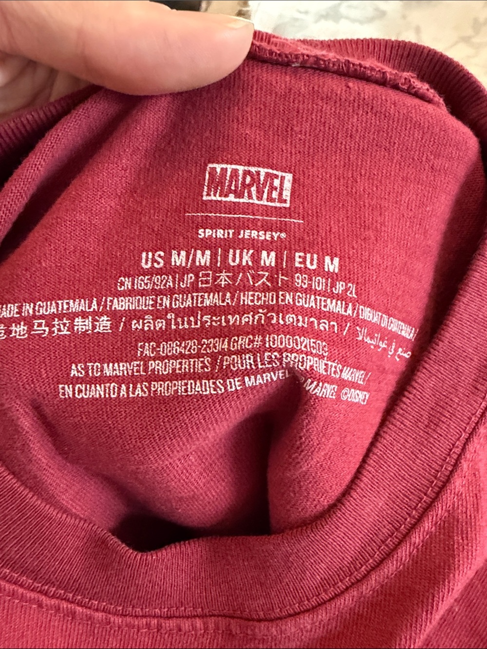 Disney Marvel Scarlet Witch Spirit Jersey - Picture 6 of 6